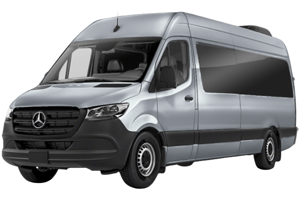 Mini Bus - Up to 10 passengers · 10 large bags · 0 carry-on (10|10|0)